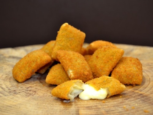 Empanado de queijo Gouda